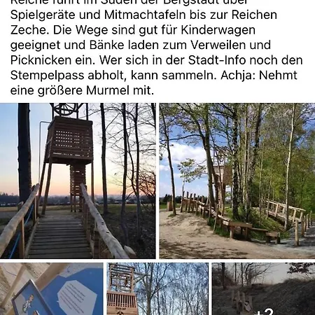 Ankes Fewo Im Wohnpark Uninah In Freiberg Extérieur photo